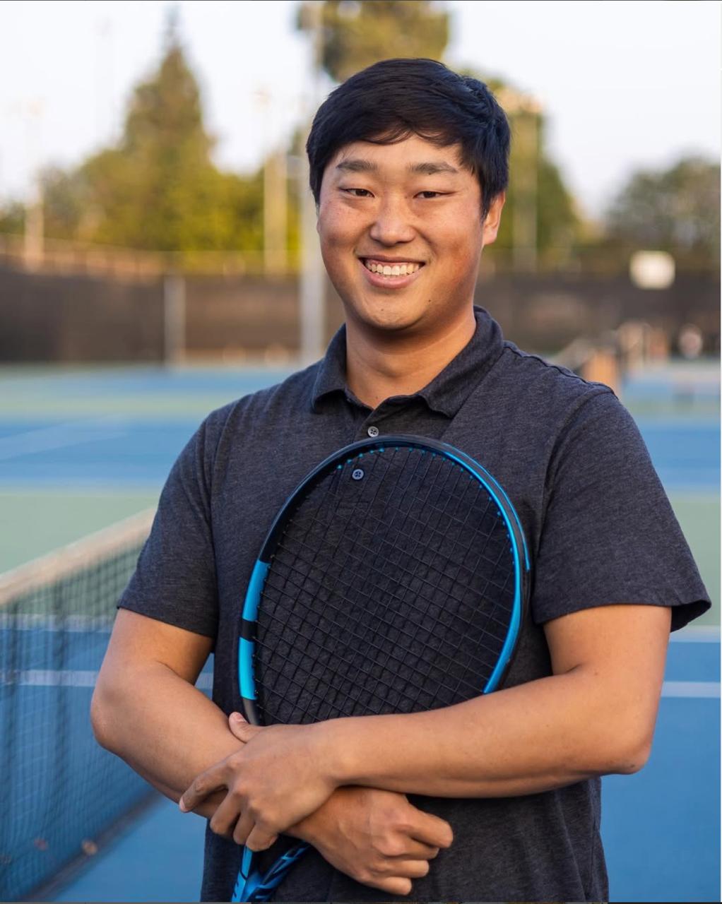 an asian tennis coach in La Mirada